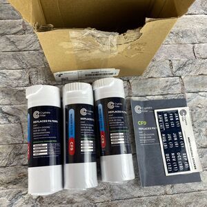 Crystala 3-Pack Filters XWF Water Filter Of CF9 French Doors & Side By Side